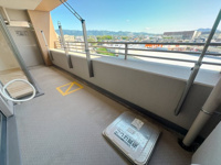 【バルコニー】 | アーバンパレスシエル福間☆仲介手数料無料☆ | バルコニーは日当たりが一番！それでいうならこの物件は大合格です。