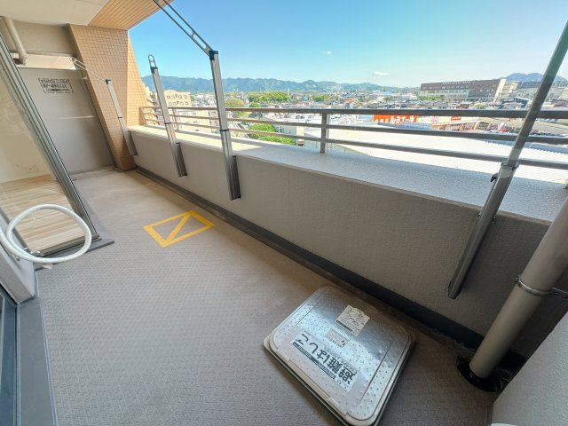 【バルコニー】 | アーバンパレスシエル福間☆仲介手数料無料☆ | バルコニーは日当たりが一番！それでいうならこの物件は大合格です。