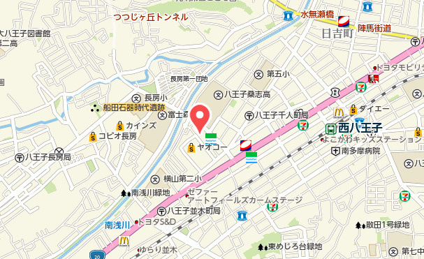 祝　成約済み　グランフラッツ並木町　八王子市　中古マンションの地図|～仲介手数料無料☆八王子ひなた不動産～グランフラッツ並木町