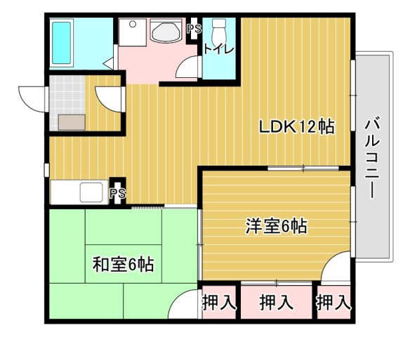 ベルテック上津の間取り