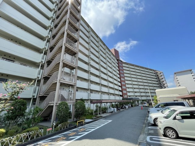 向島ニュータウン第三街区G棟の外観|外観です