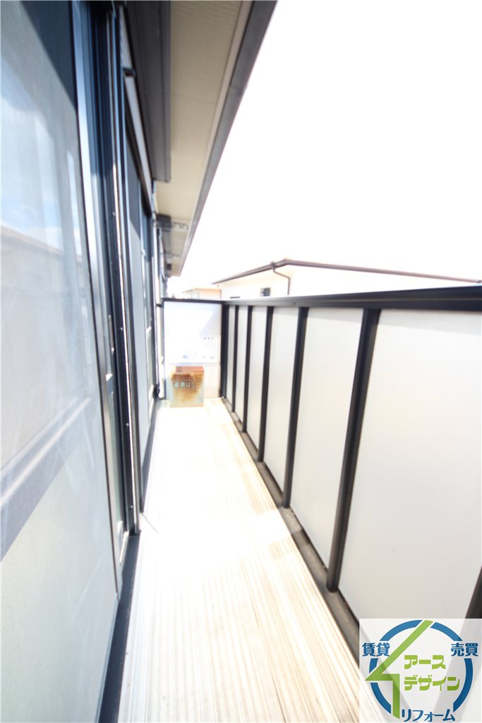 アメニティハイツⅡのバルコニー