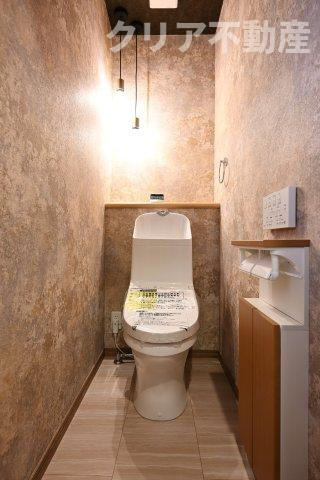 【トイレ】 | スマート・ワン シティ 太田市龍舞町 | シャワー＆暖房便座付きのトイレです！