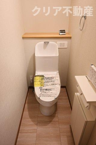 【トイレ】 | スマート・ワン シティ 太田市龍舞町 | 2階にもトイレがあるので忙しい朝も分けて使えます！