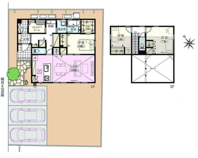 【間取り】 | スマート・ワン シティ 太田市龍舞町 | 実際にご見学頂くと、周辺の生活環境やコンセントの位置、収納の広さなどがご理解頂けます。お気軽に内覧予約をしてください！