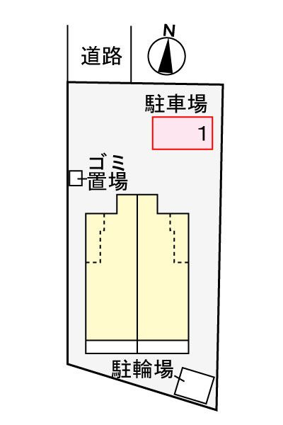 ウィステリア　フラワーズ　Ⅱの駐車場