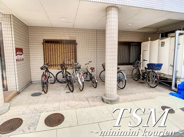 コスモハイツのその他共用部分|敷地内駐輪場