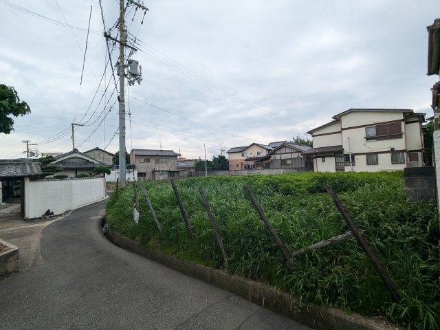 貝塚市窪田土地（更地）　約70坪の外観