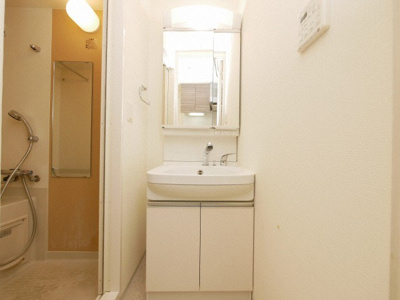 【洗面所】 | レジュールアッシュウエストレジス | 独立洗面台、朝の身支度には欠かせません