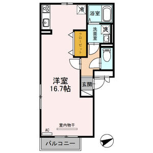 アメニティー・ベフの間取り