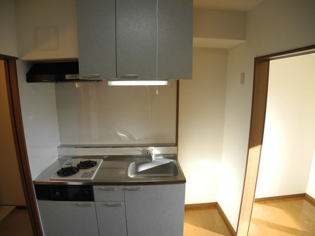 リバレインヒルズ城見のキッチン|※室内画像は別号室のもの