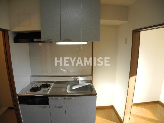 リバレインヒルズ城見のキッチン|※室内画像は別号室のもの