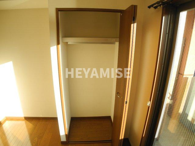 リバレインヒルズ城見の収納|※室内画像は別号室のもの