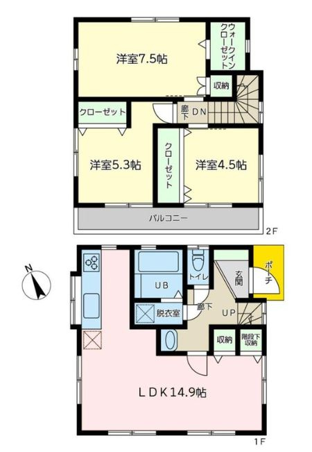 【間取り】の画像