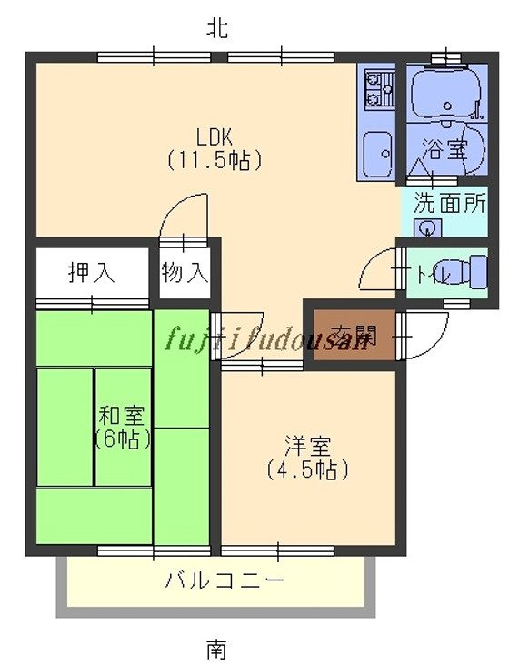 サンシティーの間取り
