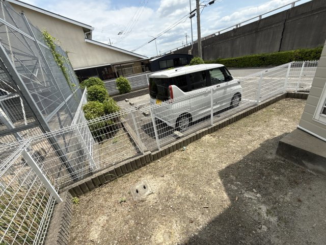 コンフォート阿江のバルコニー
