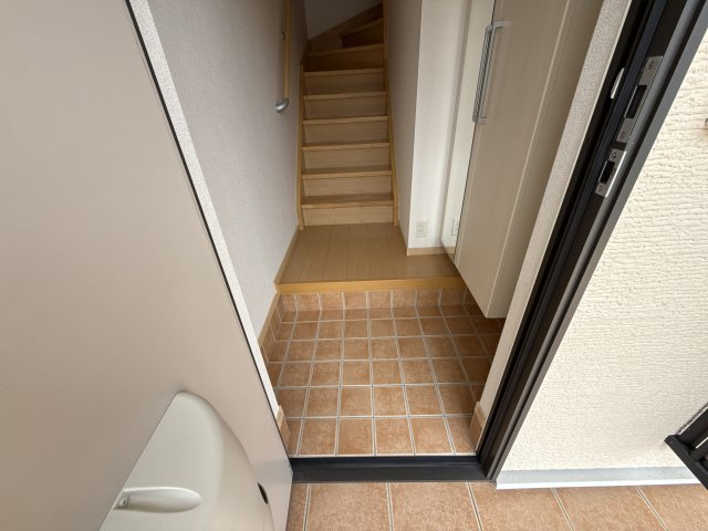 ブリーゼⅡの玄関