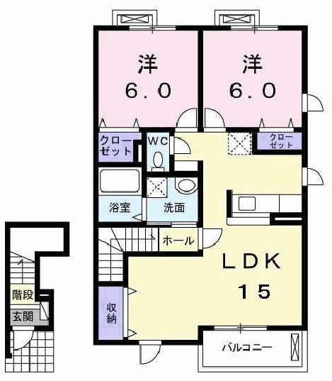 ブリーゼⅡの間取り