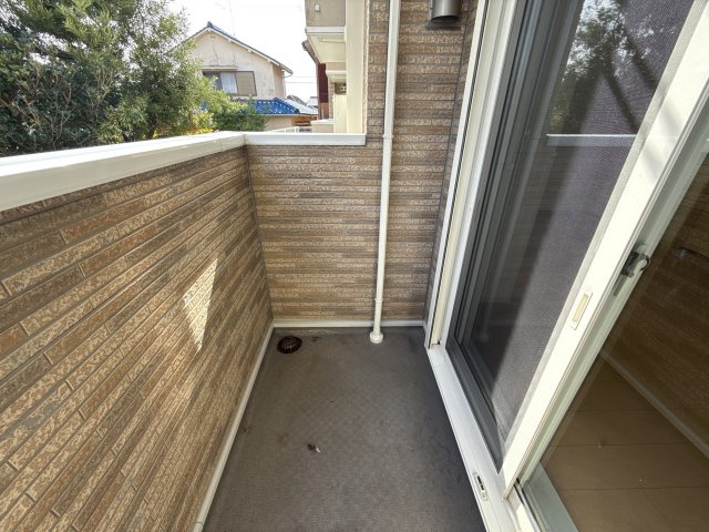 ピエデルモンテⅢのバルコニー