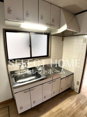 【キッチン】 | コーポ朝日 | お料理しやすいキッチンです