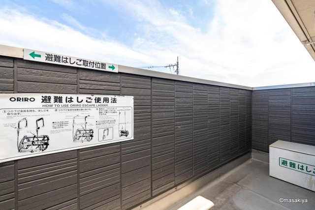 グランド　ソレーユのバルコニー