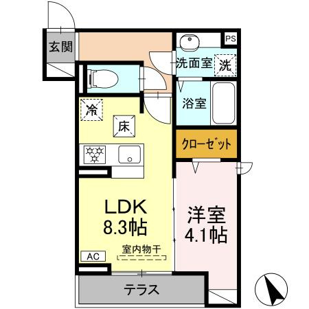 【間取り】 | Dアセット飛田給