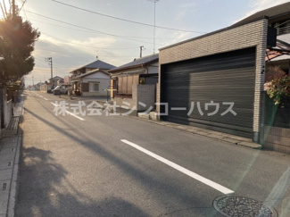 【外観】 | 接道長さは約11.2メートルです。