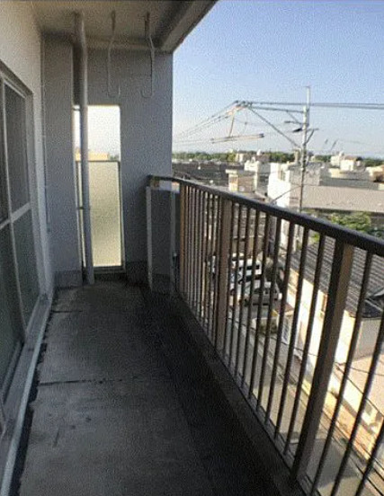 古賀第1ビルのバルコニー|※現況優先
