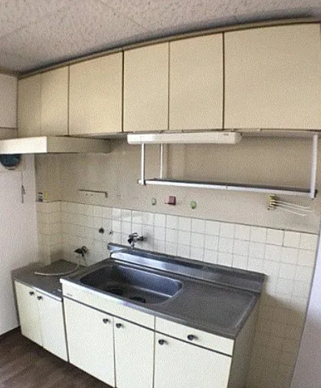 古賀第1ビルのキッチン|※現況優先
落ち着いた雰囲気のキッチンです