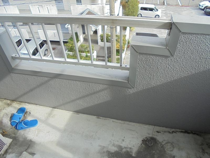 ハイツ１５のバルコニー|物件の画像10