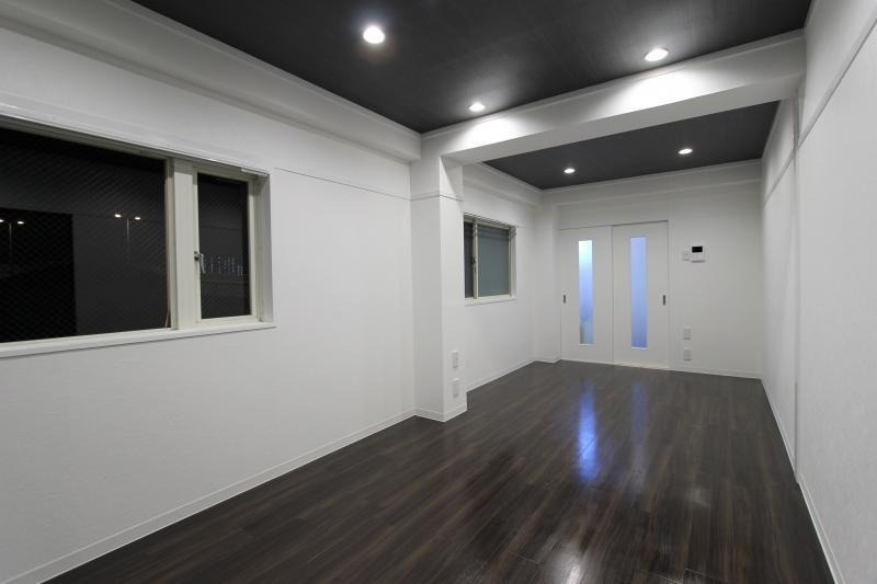 ハイツ１５の居間・リビング