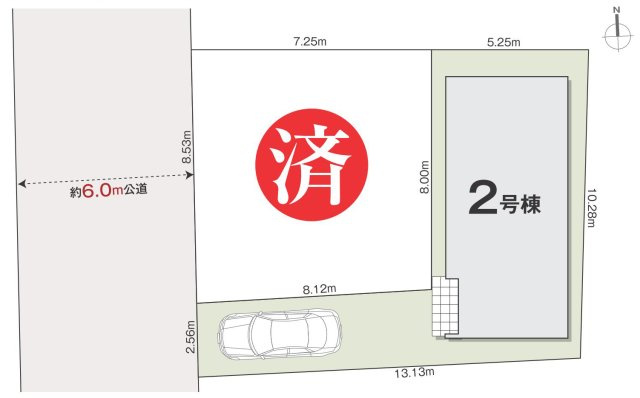 東村山市本町１丁目の中古一戸建の区画図