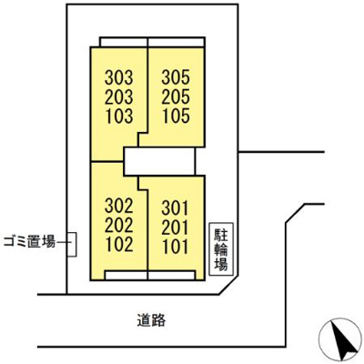 【区画図】 | Dアセット飛田給
