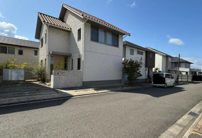 【外観】 | 平成25年築のお家です。軽量鉄骨のミサワホームの家です。