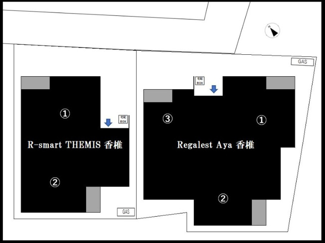【間取り】 | Regalest Aya 香椎　★プライスホームならHPに全物件の初期費用掲載中です！★