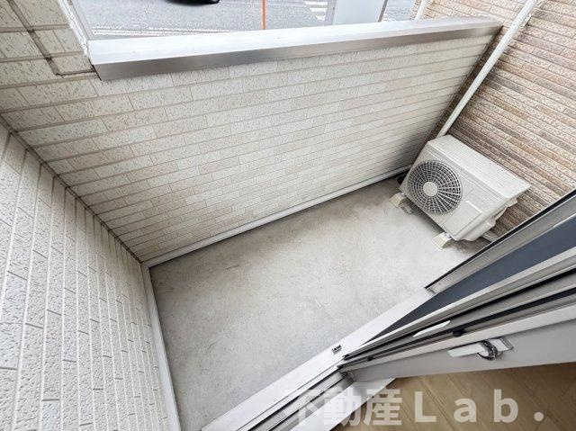 オークスレジデンスⅡのバルコニー