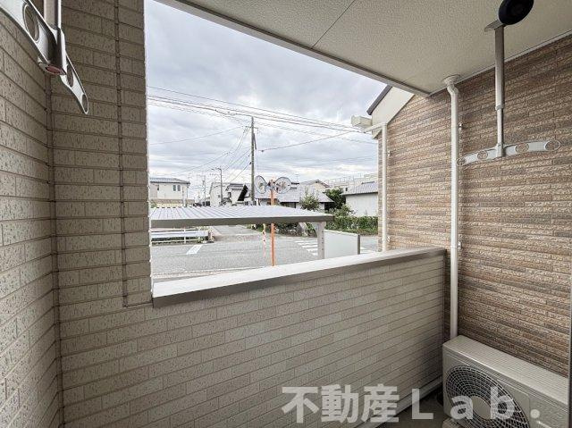 オークスレジデンスⅡのバルコニー
