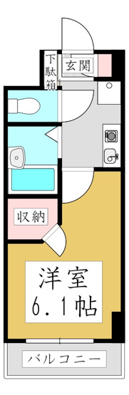 【間取り】 | アクシーズグランデ川口西Ⅲ