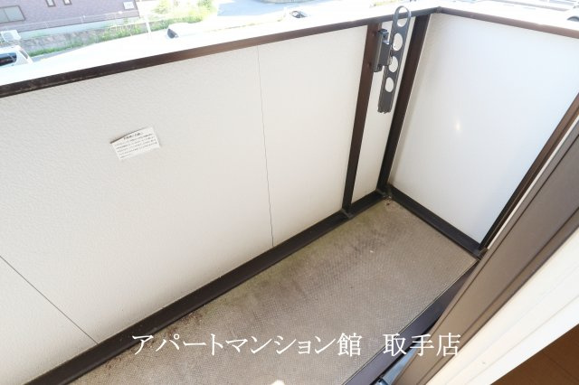 アムールゆめみ野Aのバルコニー