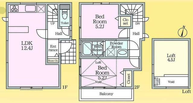 【間取り】 | 大和市上草柳9丁目 新築戸建 全1棟