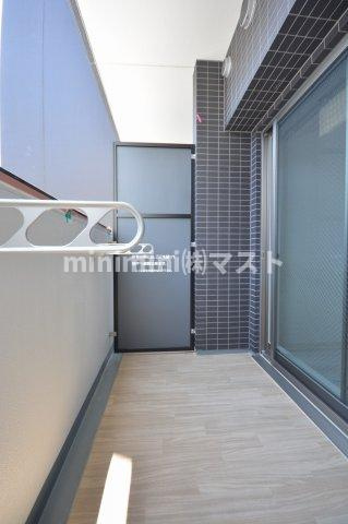 レシオスなんばヴォーグのバルコニー