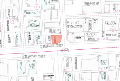 【区画図】 | 真砂町角地　売地