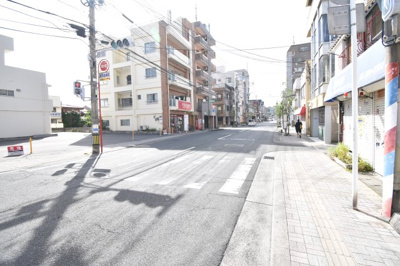 【前面道路含む現地写真】 | 真砂町角地　売地