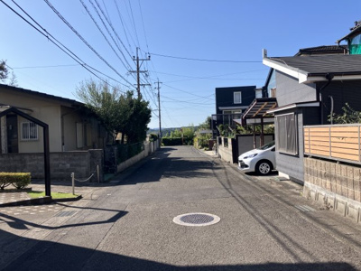 【前面道路含む現地写真】 | 西伊敷2丁目売地