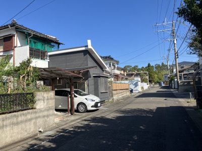【前面道路含む現地写真】 | 西伊敷2丁目売地