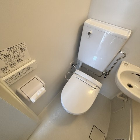 室蘭中島町ハウスのトイレ