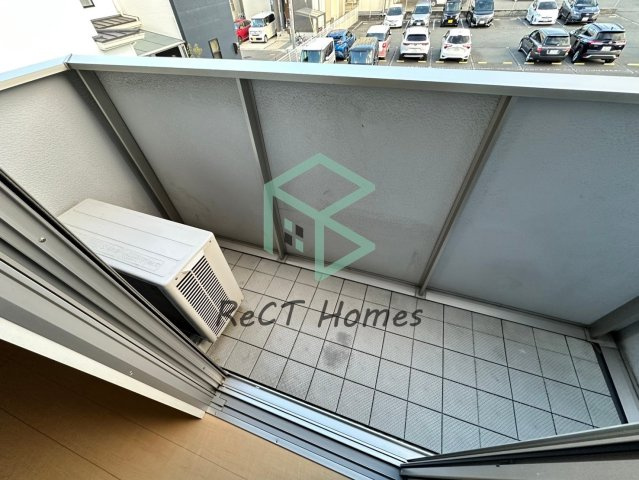 プリムールコートのバルコニー