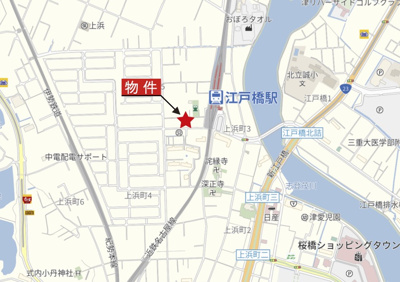 【地図】 | 津市上浜町4丁目 | 広域Map
