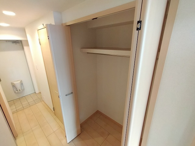 神戸市長田区大橋町８丁目の賃貸マンションの収納|クローゼット