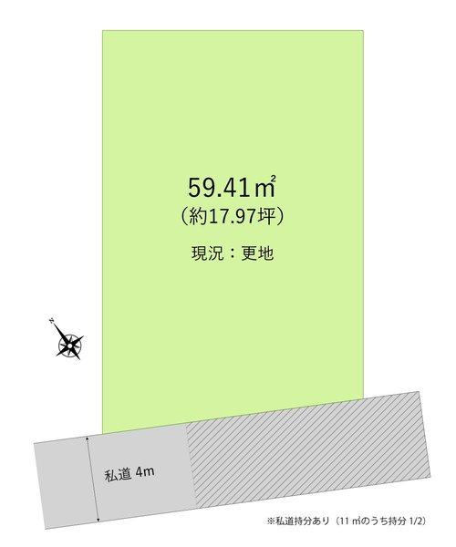 朝霞市根岸台３丁目の売地